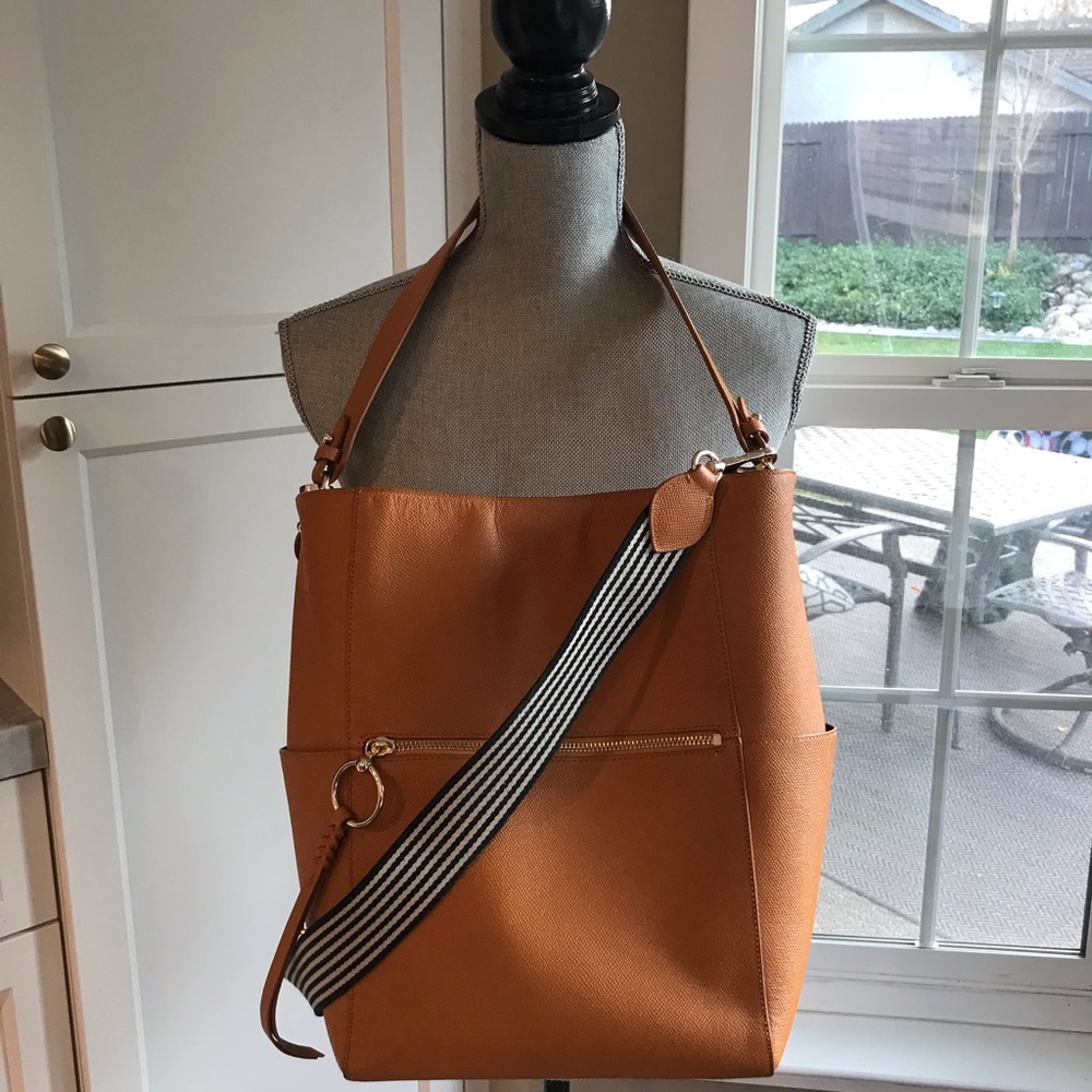 Rebecca Minkoff leather bag.